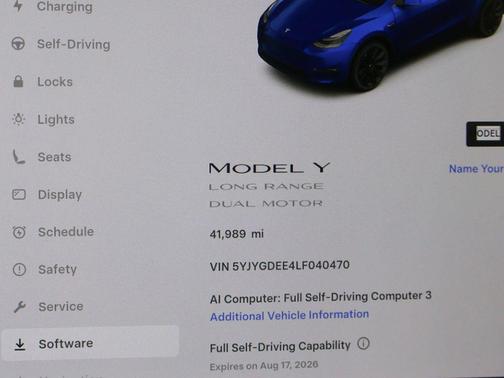 Deep Blue Metallic 2020 Tesla Model Y Long Range Dual Motor All-Wheel Drive