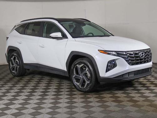 Quartz White 2022 Hyundai TUCSON Hybrid SEL Convenience