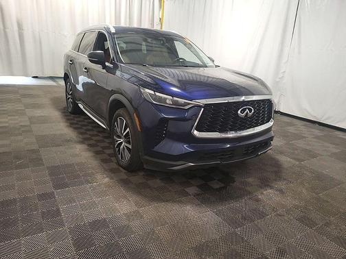 Blue 2023 INFINITI QX60 SENSORY