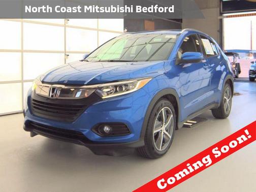 Aegean Blue Metallic 2021 Honda HR-V EX