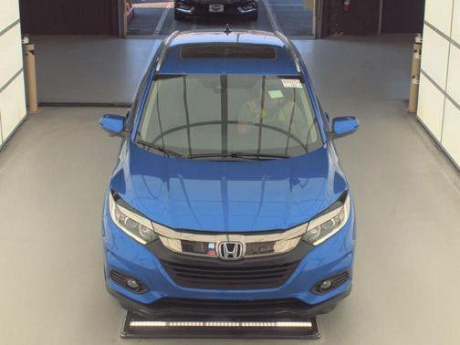 Aegean Blue Metallic 2021 Honda HR-V EX