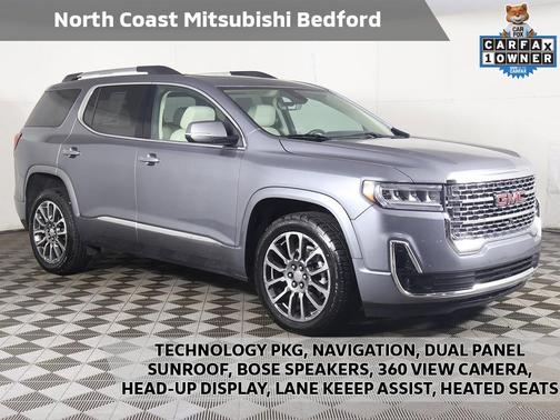 Satin Steel Metallic 2021 GMC Acadia Denali