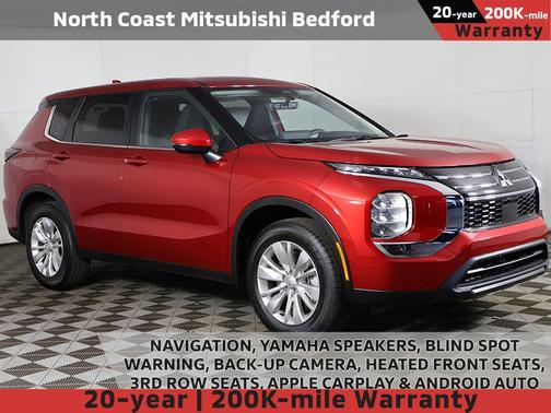 Red Diamond 2026 Mitsubishi Outlander ES 1.5T S-AWC