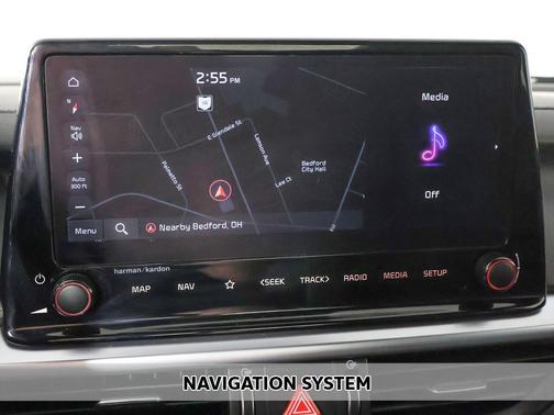 Aurora Black 2023 Kia Forte GT-Line
