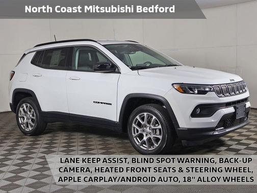 Bright White Clearcoat 2022 Jeep Compass Latitude Lux