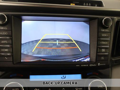 Blue 2017 Toyota RAV4 XLE