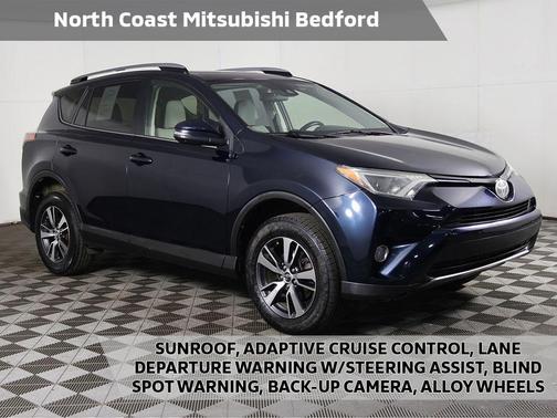 Blue 2017 Toyota RAV4 XLE