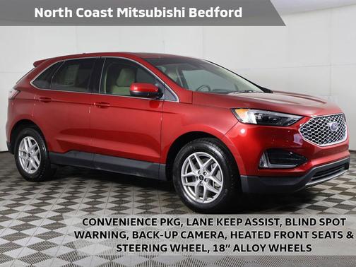 Rapid Red Metallic Tinted Clearcoat 2024 Ford Edge SEL