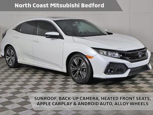 White Orchid Pearl 2018 Honda Civic EX
