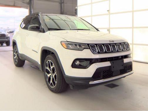 Bright White Clearcoat 2025 Jeep Compass Limited