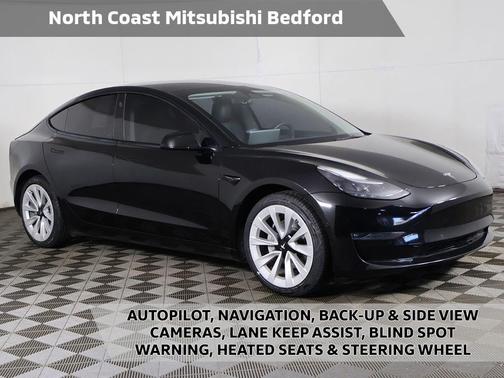 Solid Black 2022 Tesla Model 3 Long Range