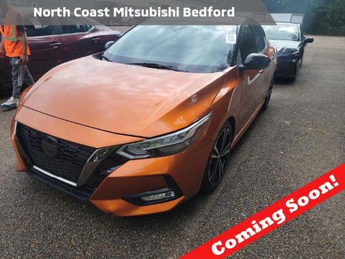 Monarch Orange Metallic/Super Black 2023 Nissan Sentra SR