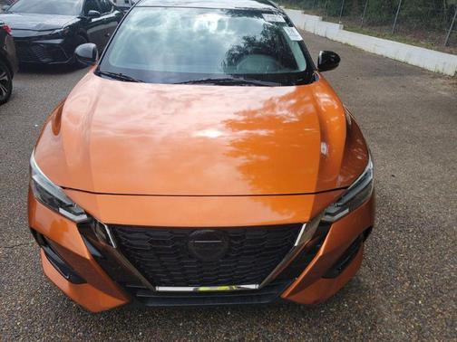 Monarch Orange Metallic/Super Black 2023 Nissan Sentra SR