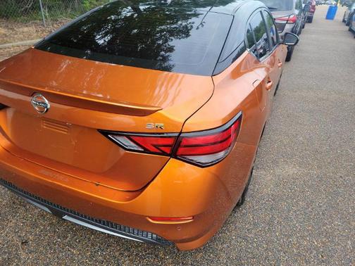 Monarch Orange Metallic/Super Black 2023 Nissan Sentra SR