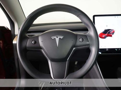 Red Multi-Coat 2018 Tesla Model 3 Long Range