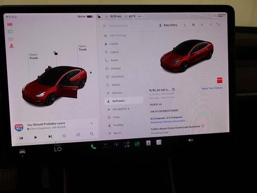 Red Multi-Coat 2018 Tesla Model 3 Long Range