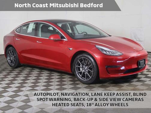 Red Multi-Coat 2018 Tesla Model 3 Long Range