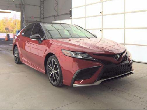 Midnight Black Metallic 2023 Toyota Camry XSE