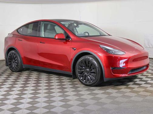 Ultra Red 2024 Tesla Model Y Long Range Dual Motor All-Wheel Drive