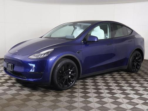 Deep Blue Metallic 2022 Tesla Model Y Long Range Dual Motor All-Wheel Drive