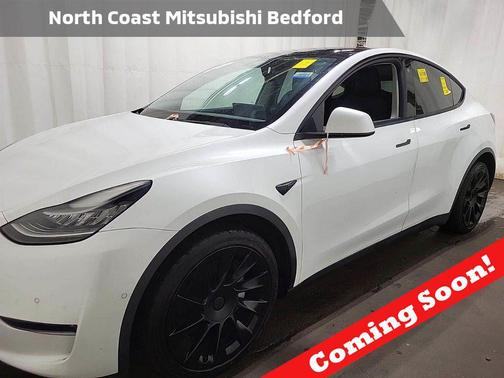 Pearl White Multi-Coat 2021 Tesla Model Y Long Range Dual Motor All-Wheel Drive