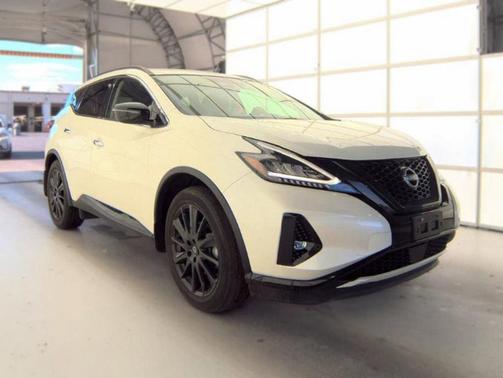 Pearl White Tricoat 2024 Nissan Murano SV Intelligent AWD