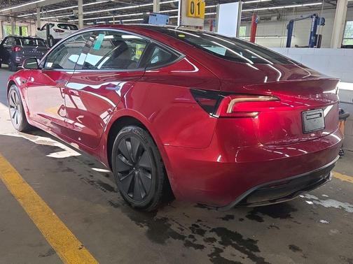 Red 2024 Tesla Model 3 Standard Range