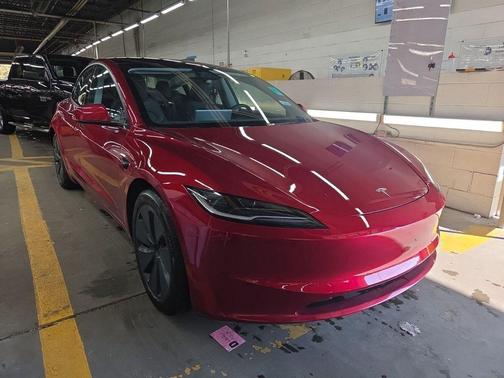 Red 2024 Tesla Model 3 Standard Range