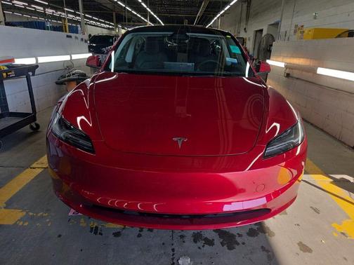 Red 2024 Tesla Model 3 Standard Range