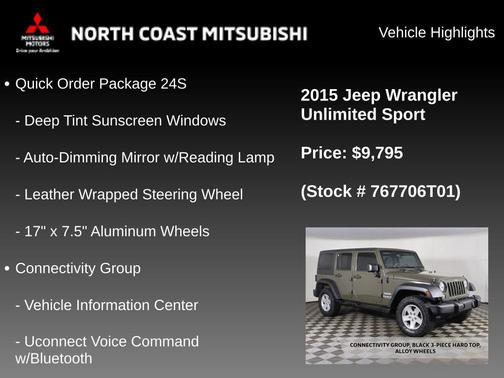 Tank Clearcoat 2015 Jeep Wrangler Unlimited Sport