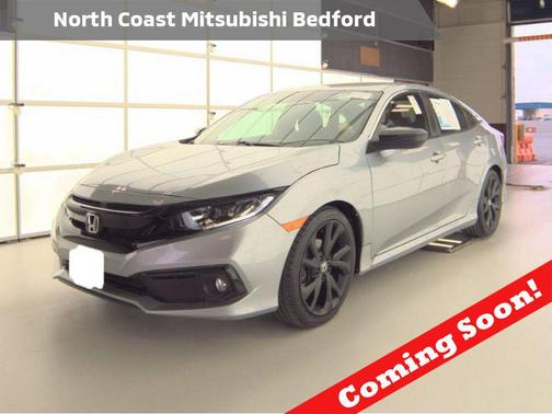 Lunar Silver Metallic 2020 Honda Civic Sport