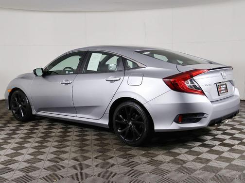 Lunar Silver Metallic 2020 Honda Civic Sport