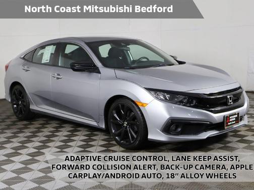 Lunar Silver Metallic 2020 Honda Civic Sport