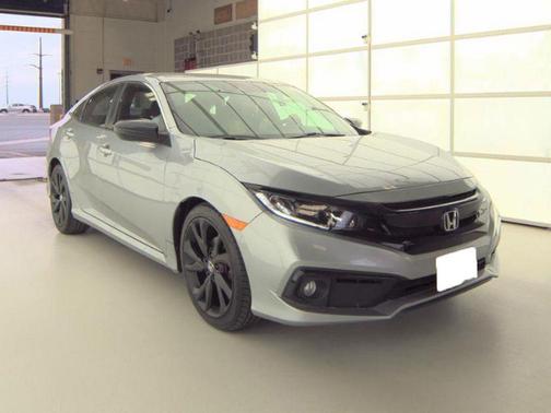 Lunar Silver Metallic 2020 Honda Civic Sport