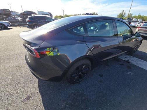 Stealth Grey 2025 Tesla Model 3 Long Range
