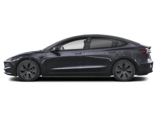 Stealth Grey 2025 Tesla Model 3 Long Range
