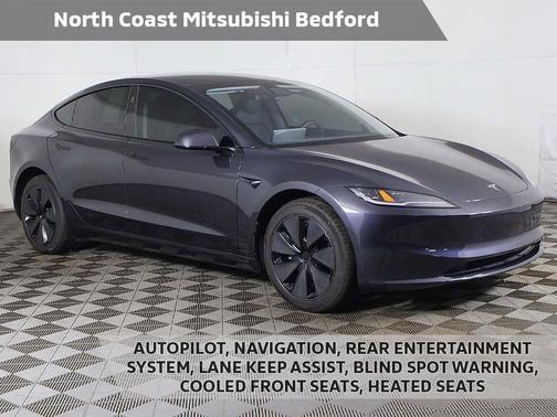 Stealth Grey 2025 Tesla Model 3 Long Range