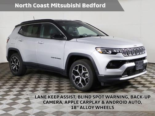 Silver Zynith Metallic Clearcoat 2025 Jeep Compass Limited