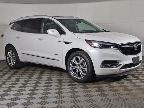 White Frost Tricoat 2021 Buick Enclave AWD Avenir