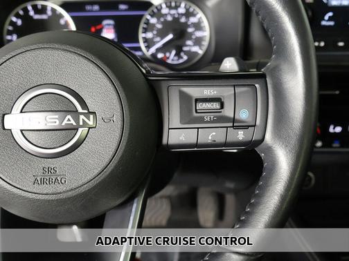 Caspian Blue Metallic/Super Black 2023 Nissan Rogue SL