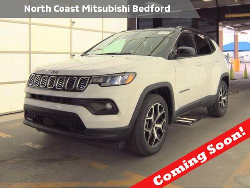 Bright White Clearcoat 2025 Jeep Compass Limited