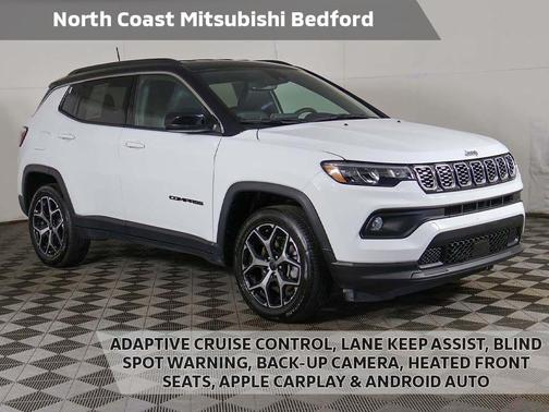 Bright White Clearcoat 2025 Jeep Compass Limited