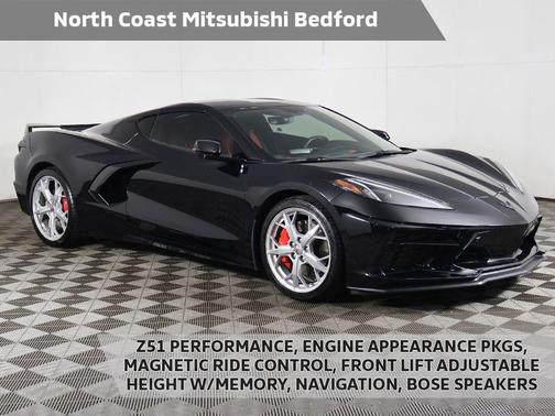 Black 2020 Chevrolet Corvette Stingray w/3LT