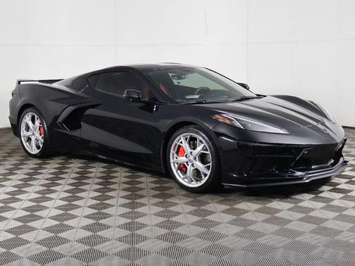 Black 2020 Chevrolet Corvette Stingray w/3LT