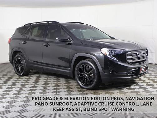 Ebony Twilight Metallic 2020 GMC Terrain SLT