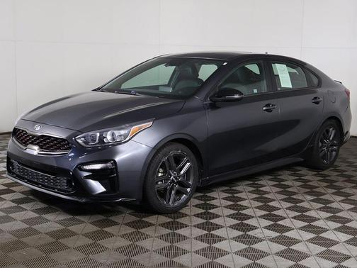 Gravity Gray 2021 Kia Forte GT-Line