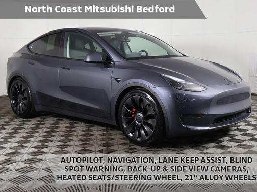 Midnight Silver Metallic 2022 Tesla Model Y Performance Dual Motor All-Wheel Drive