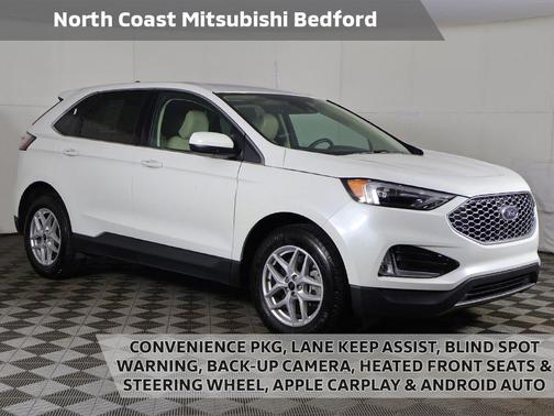 Star White Metallic Tri-Coat 2024 Ford Edge SEL