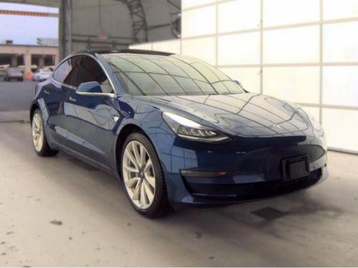 Deep Blue Metallic 2019 Tesla Model 3 Mid Range