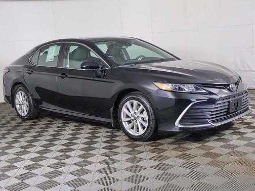 Midnight Black Metallic 2023 Toyota Camry LE